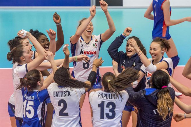 Italia volley femminile campione